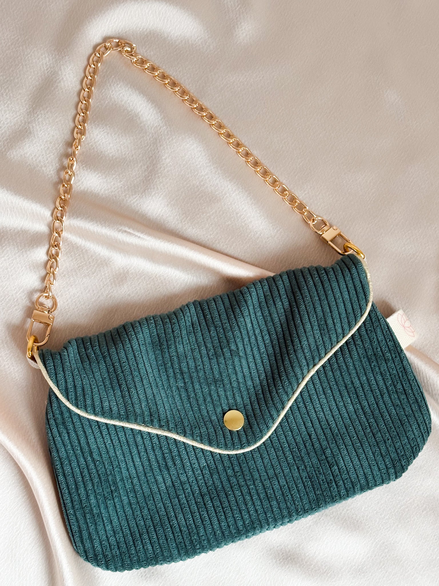 Juliette Clutch - Fir Green