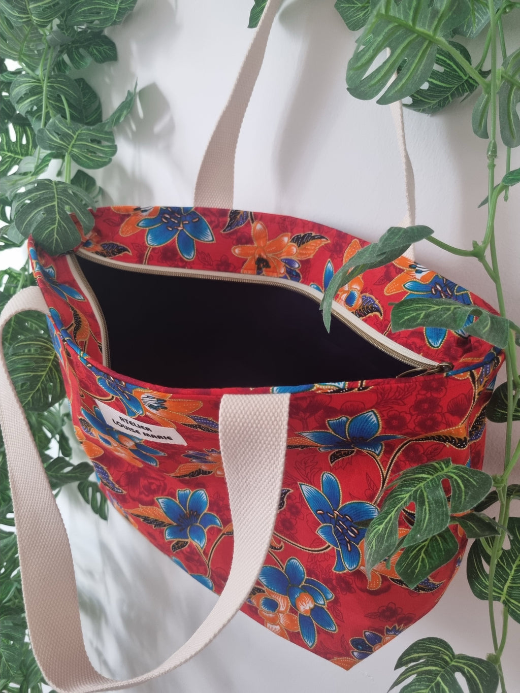 Bangkok CityBag - Floral Print Red