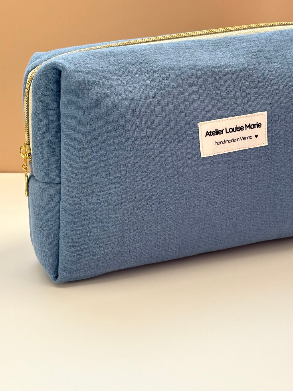 Clementine Pouch - Double Gauze Jeans blue