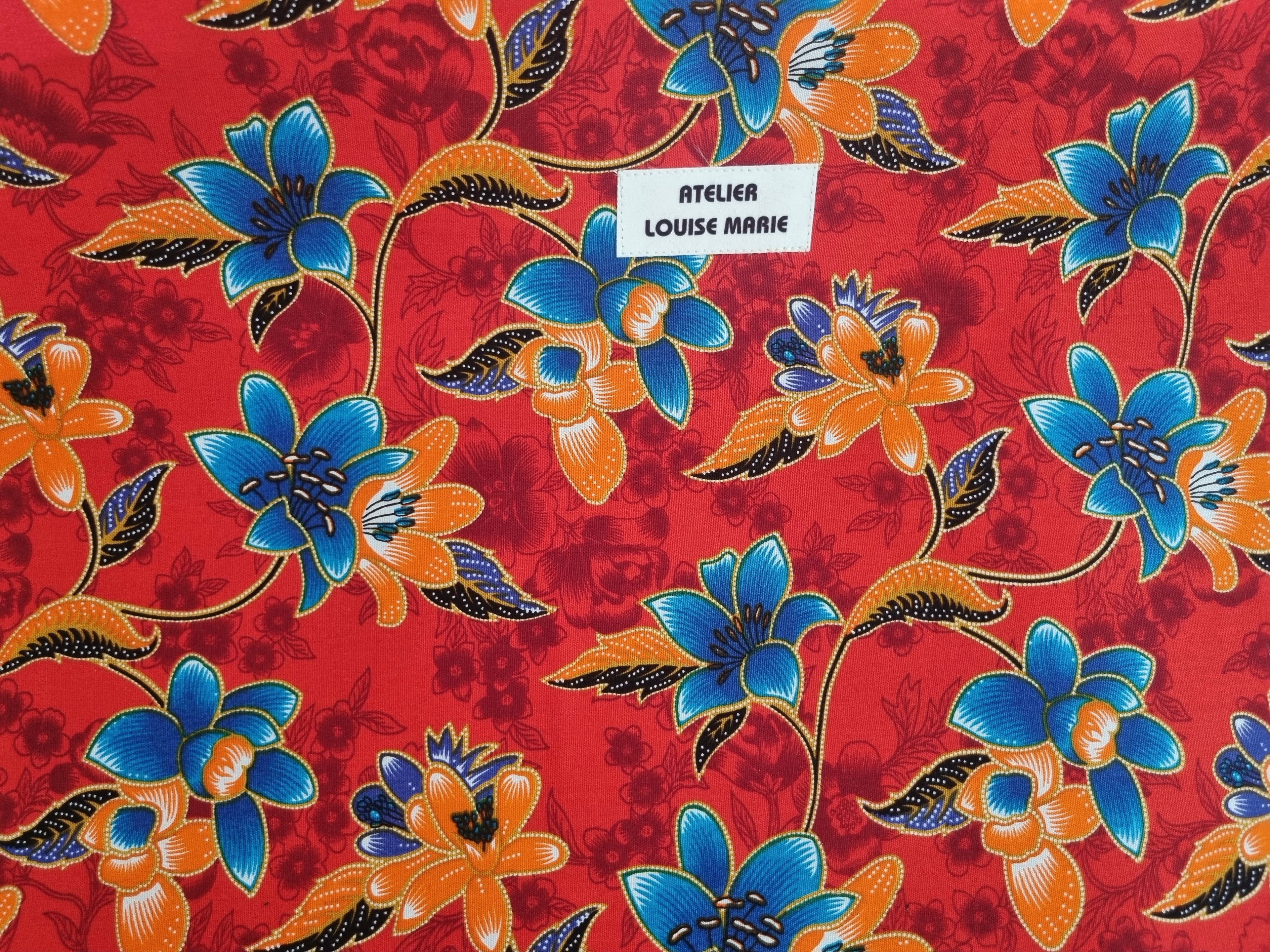 Bangkok CityBag - Floral Print Red