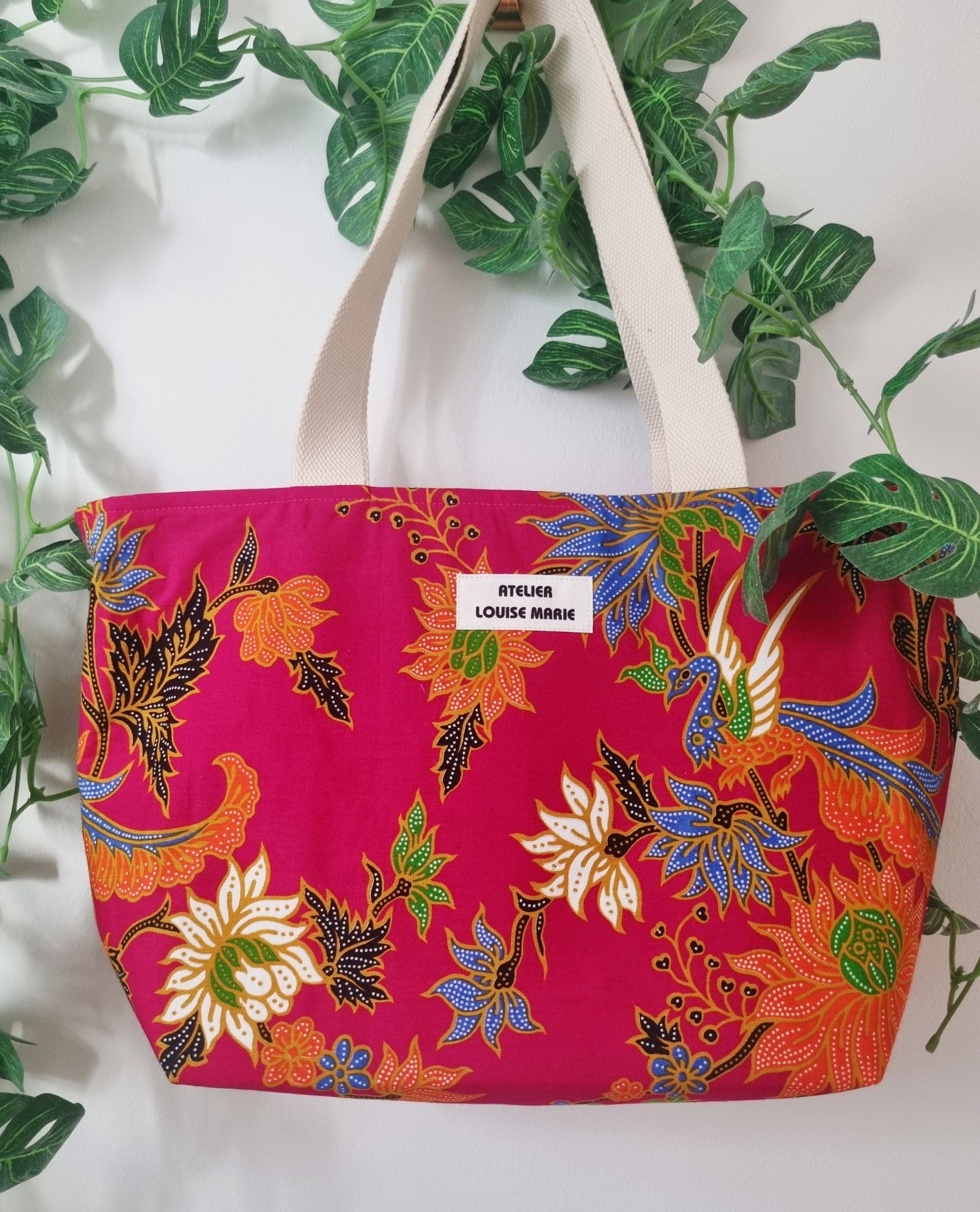 Bangkok CityBag - Floral Print Pink