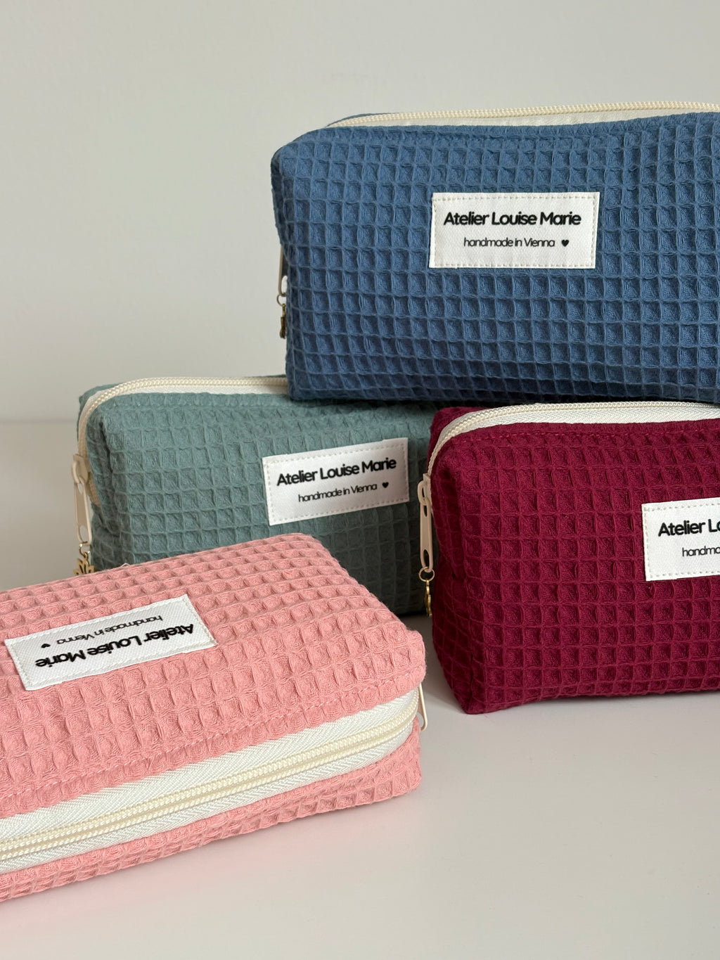 Clementine Pouch - Waffle Piqué