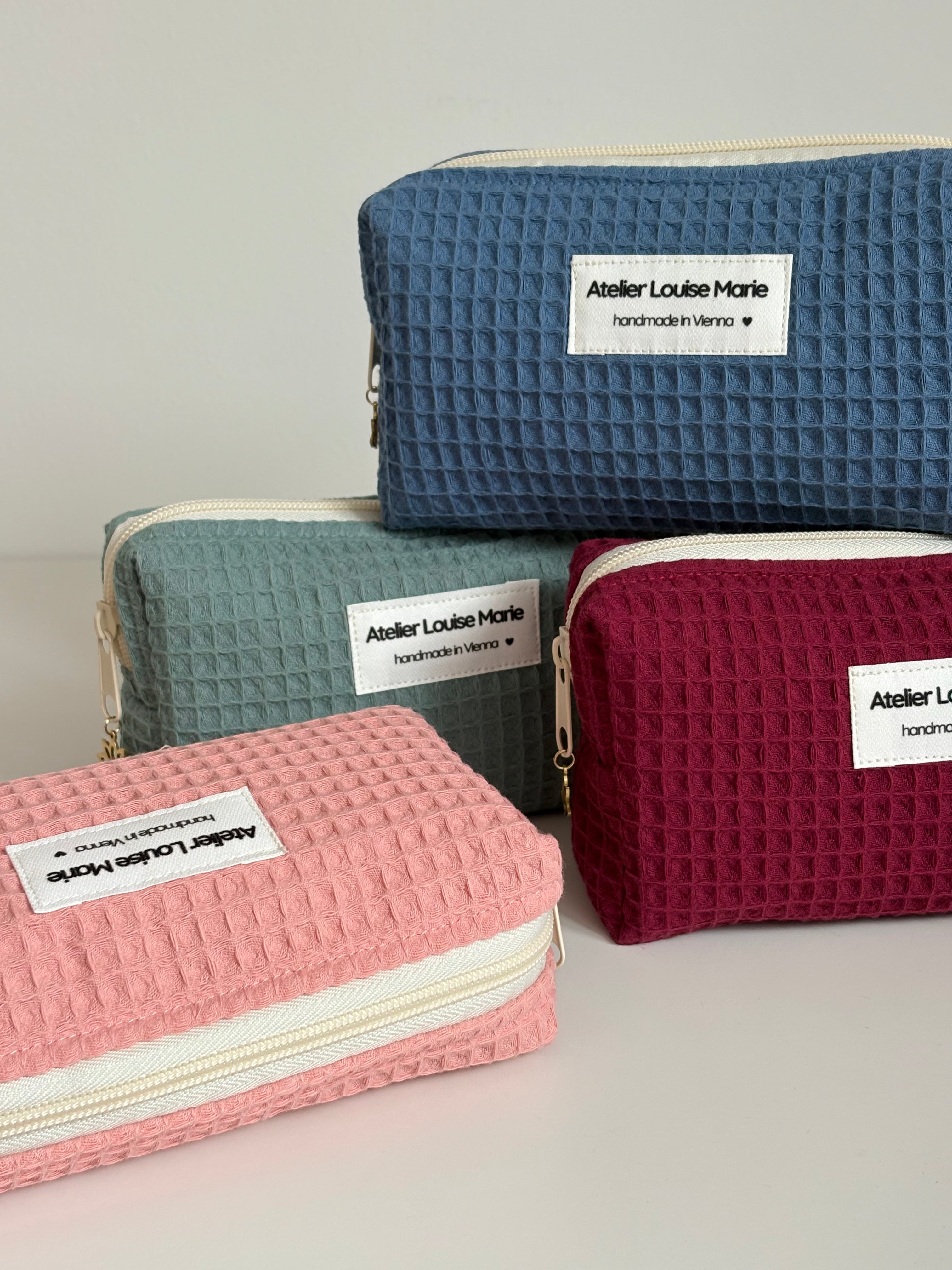 Clementine Pouch - Waffle Piqué