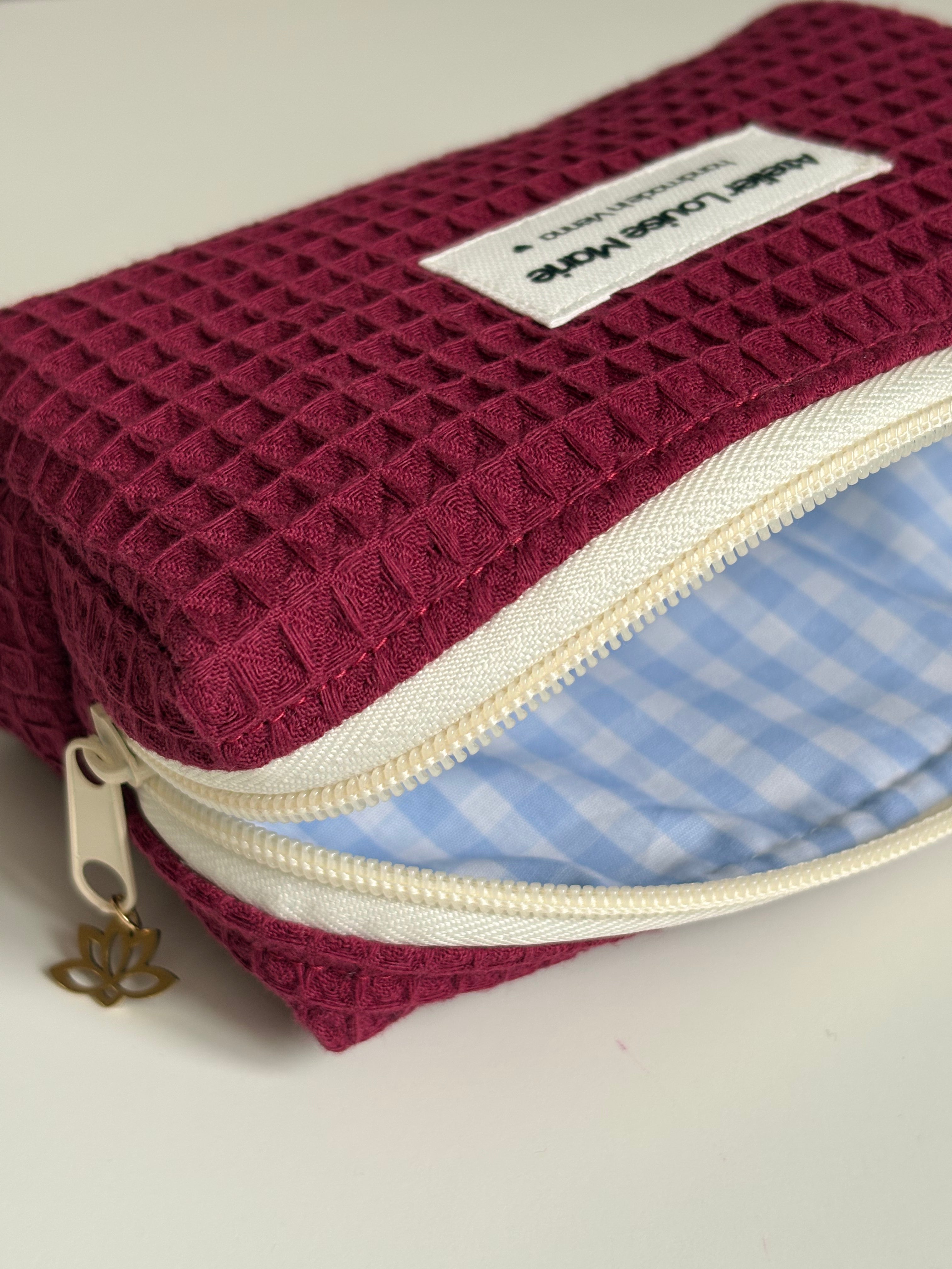 Clementine Pouch - Waffle Piqué
