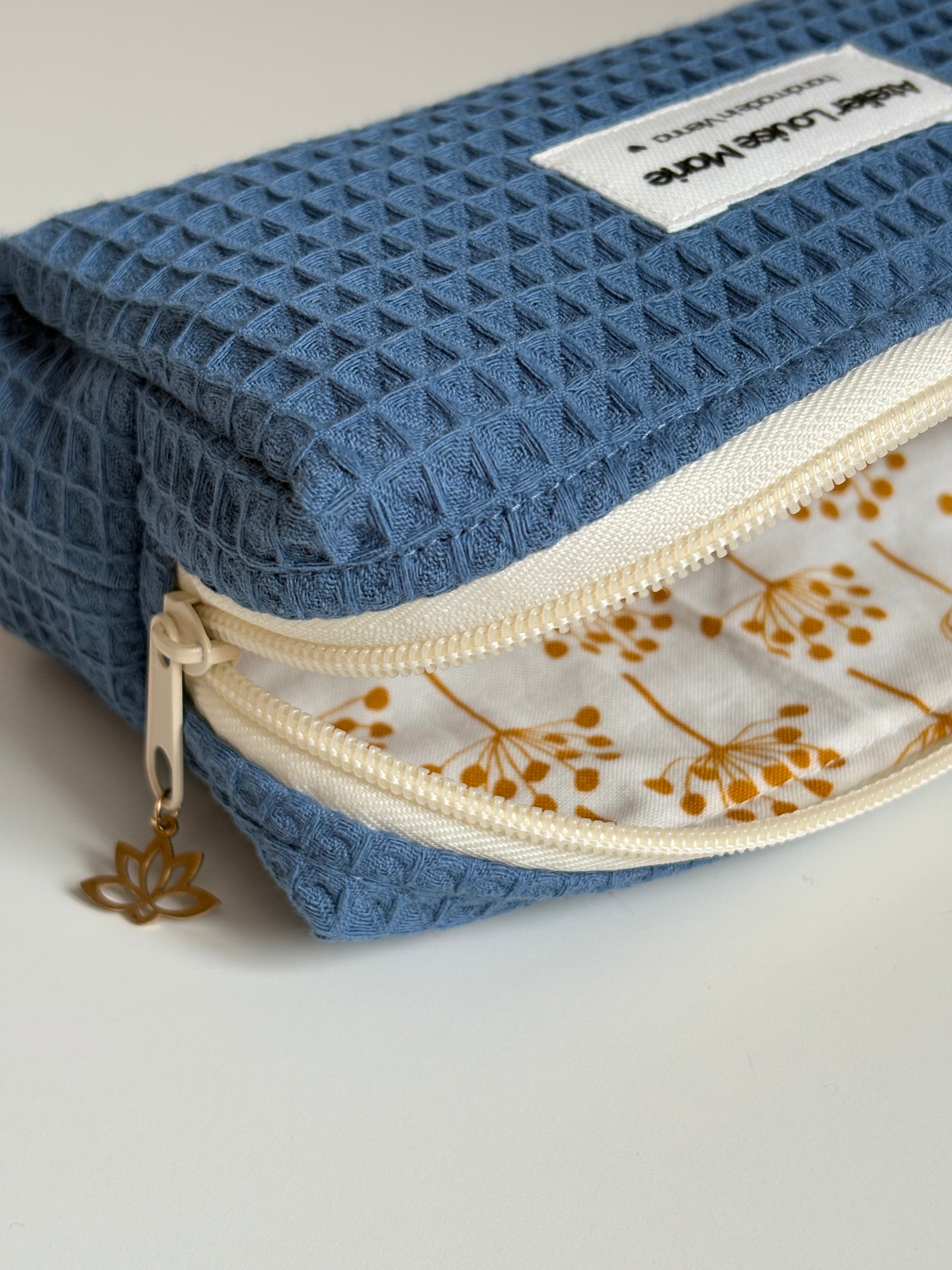 Clementine Pouch - Waffle Piqué