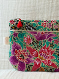 Florence Pouch - Thai Floral print